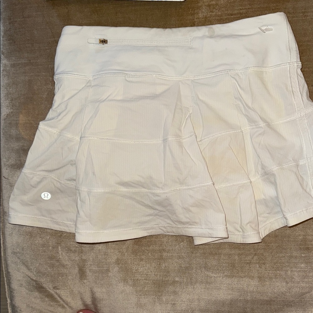 Lululemon White Skirt